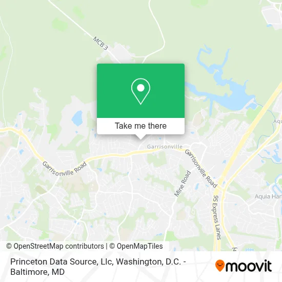 Princeton Data Source, Llc map