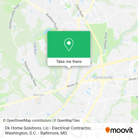 Dk Home Solutions, Llc - Electrical Contractor map