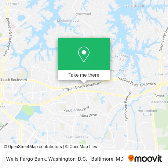 Wells Fargo Bank map