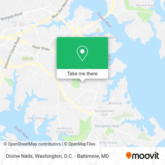 Divine Nails map