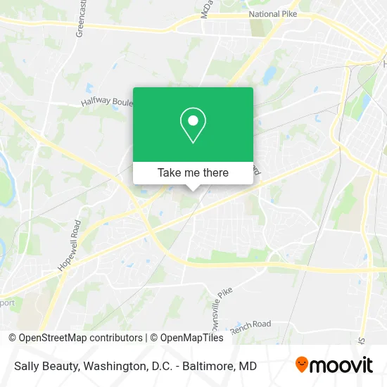 Sally Beauty map
