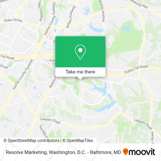 Resolve Marketing map