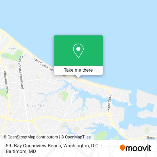 5th Bay Oceanview Beach map