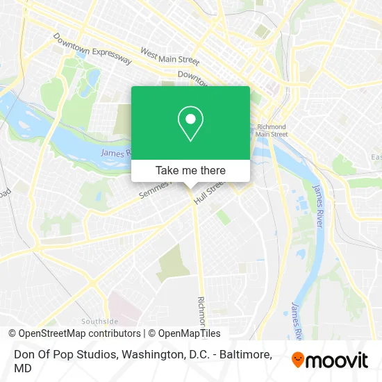 Don Of Pop Studios map