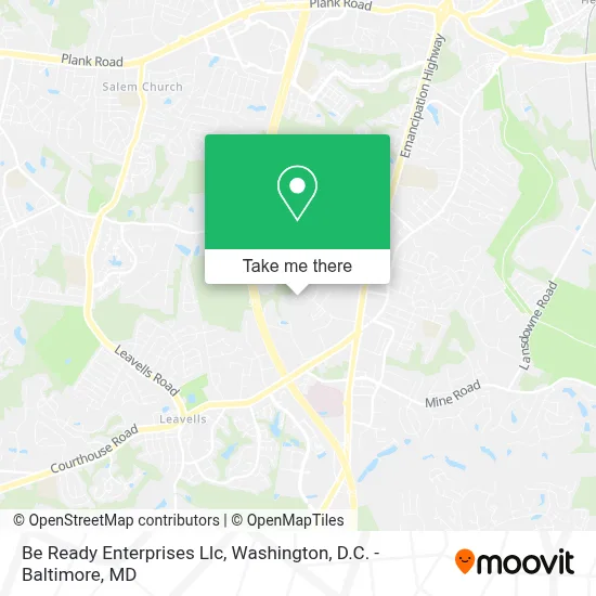 Be Ready Enterprises Llc map