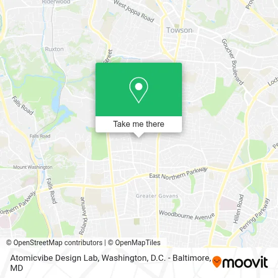 Atomicvibe Design Lab map
