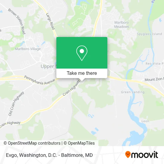 Evgo map