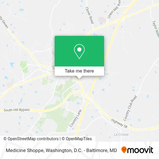 Medicine Shoppe map