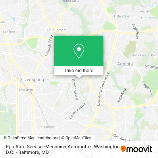 Rpn Auto Service  -Mecánica Automotriz map