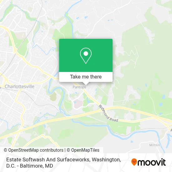 Estate Softwash And Surfaceworks map