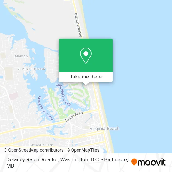 Delaney Raber Realtor map