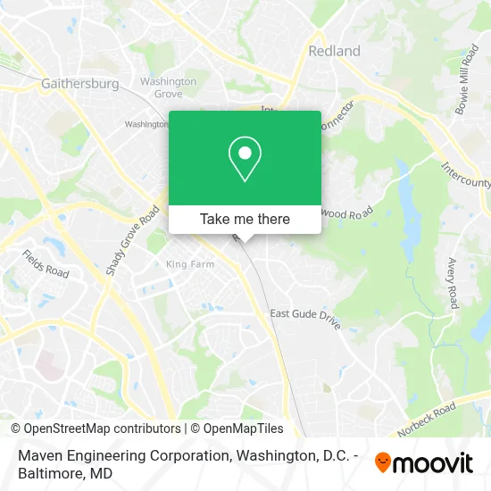 Maven Engineering Corporation map