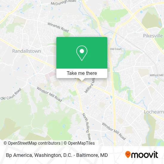 Bp America map