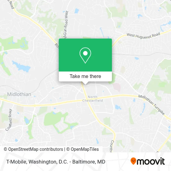 T-Mobile map
