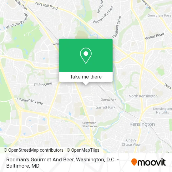 Rodman's Gourmet And Beer map