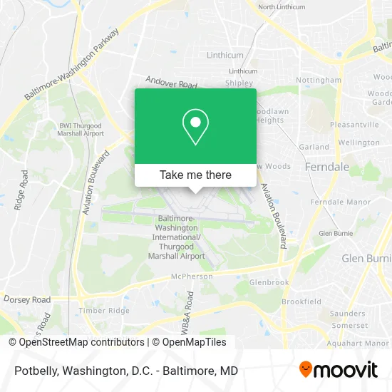 Potbelly map