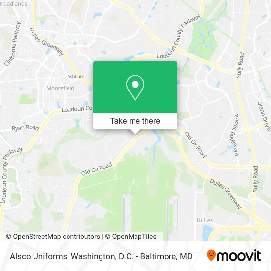 Alsco Uniforms map
