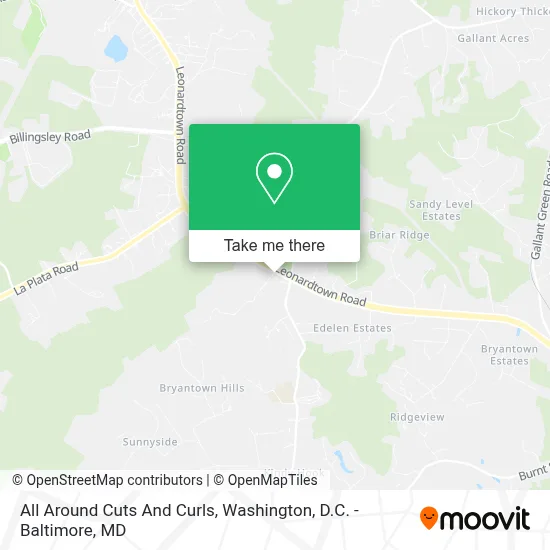 All Around Cuts And Curls map
