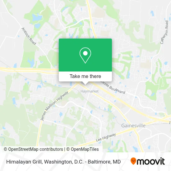 Himalayan Grill map