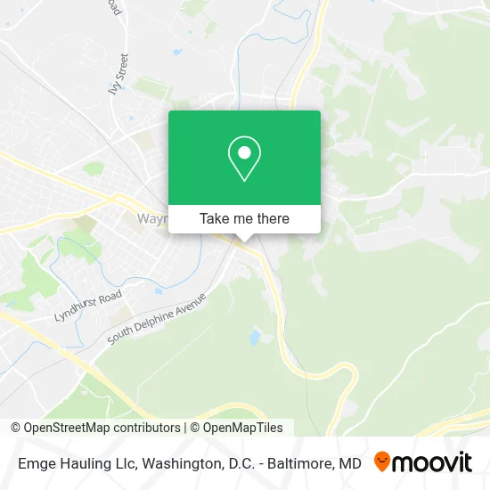 Emge Hauling Llc map