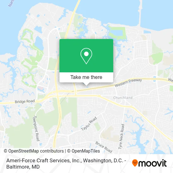 Ameri-Force Craft Services, Inc. map
