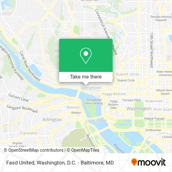 Fasd United map