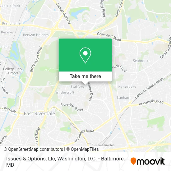 Issues & Options, Llc map