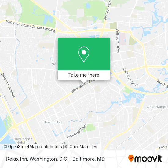 Relax Inn map