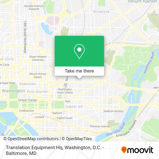 Translation Equipment Hq map