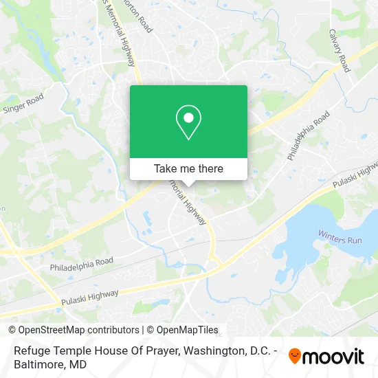 Refuge Temple House Of Prayer map