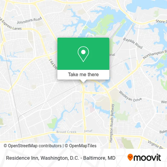 Residence Inn map
