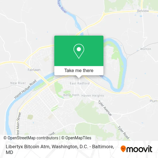Libertyx Bitcoin Atm map