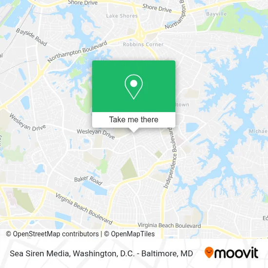 Sea Siren Media map