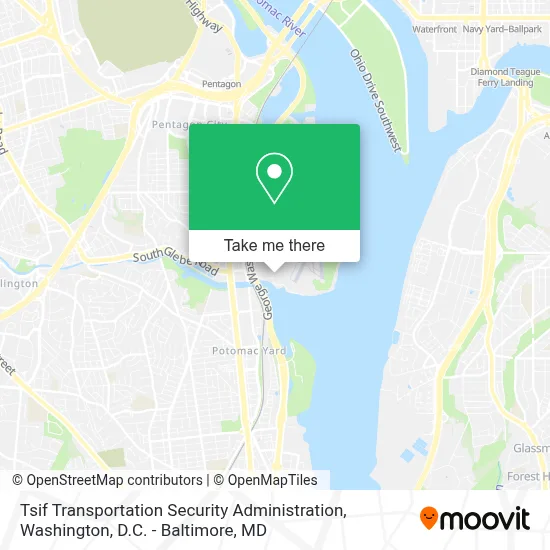 Tsif Transportation Security Administration map