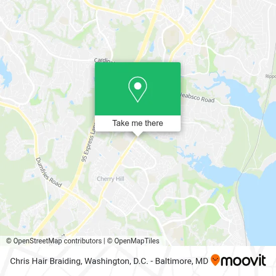 Chris Hair Braiding map
