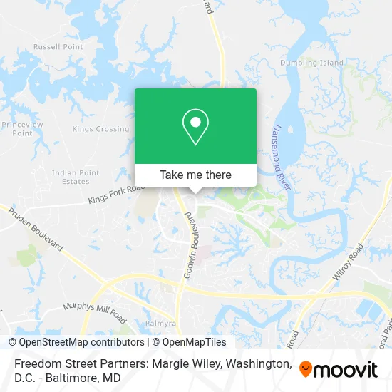 Freedom Street Partners: Margie Wiley map