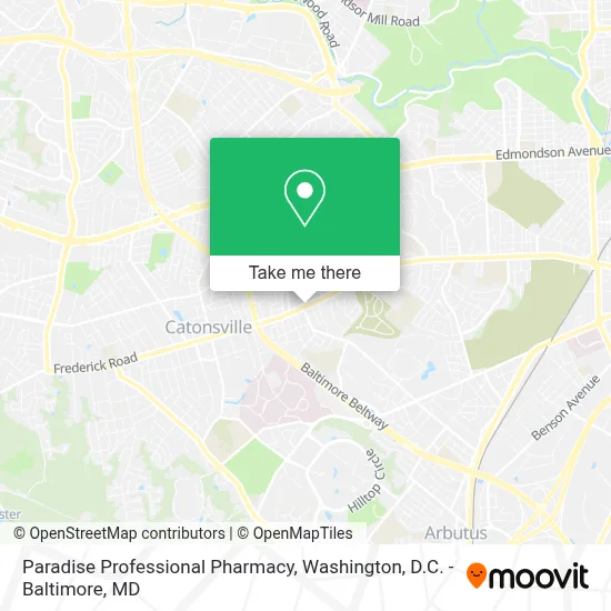 Paradise Professional Pharmacy map
