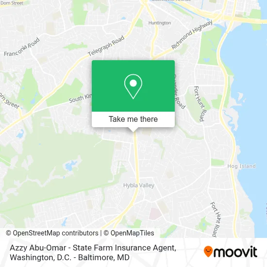 Azzy Abu-Omar - State Farm Insurance Agent map