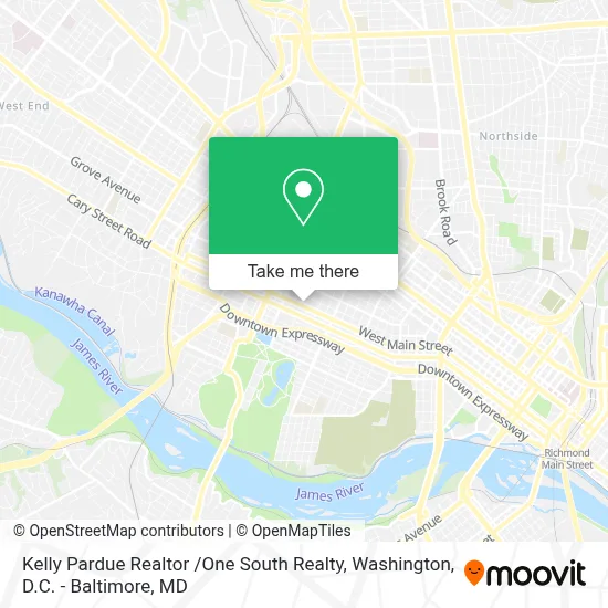 Kelly Pardue Realtor /One South Realty map