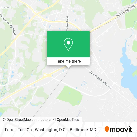 Ferrell Fuel Co. map