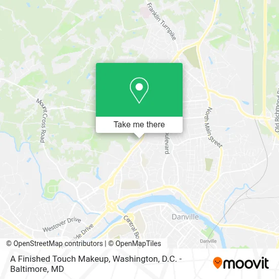 A Finished Touch Makeup map
