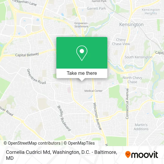 Cornelia Cudrici Md map