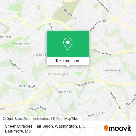 Sheer Miracles Hair Salon map