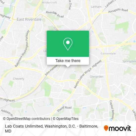 Lab Coats Unlimited map