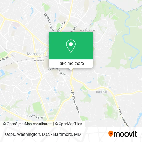 Usps map
