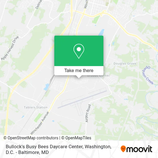 Bullock's Busy Bees Daycare Center map