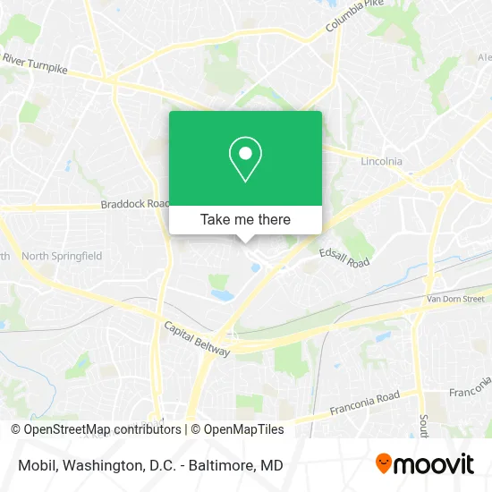 Mobil map