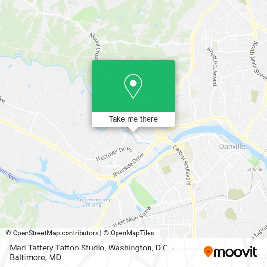 Mad Tattery Tattoo Studio map