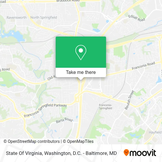 State Of Virginia map
