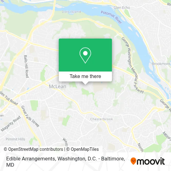 Edible Arrangements map